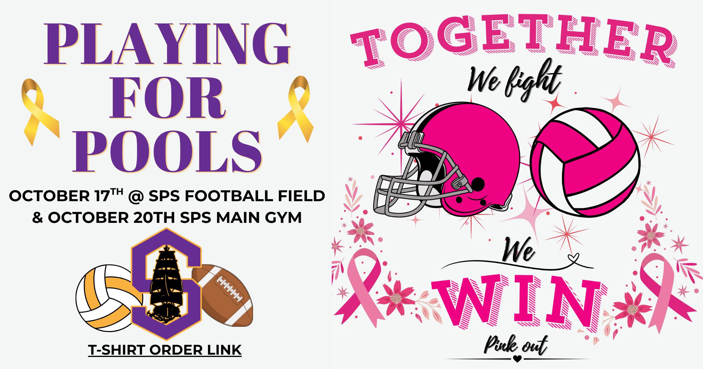 Poster for supporting a local family